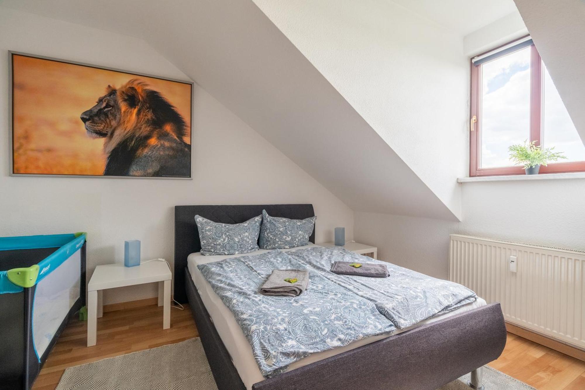 Gemuetliche Dachgeschosswohnung -Waldstrassenviertel Leipzig Ngoại thất bức ảnh